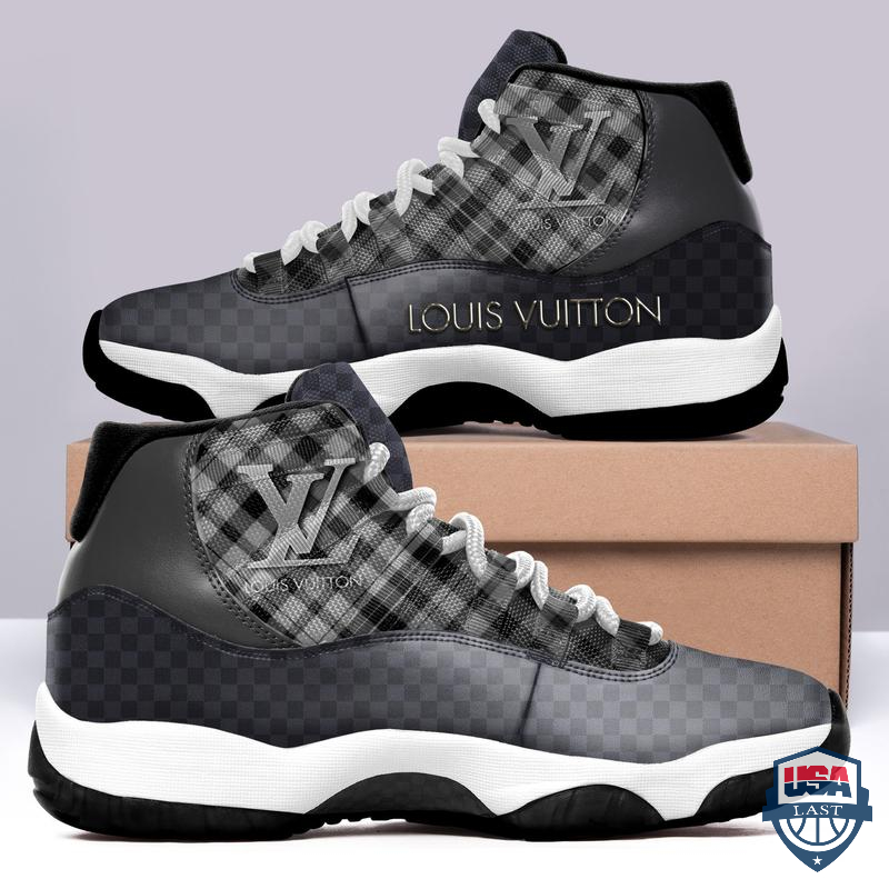Louis Vuitton Caro Design Air Jordan 11 Sneaker