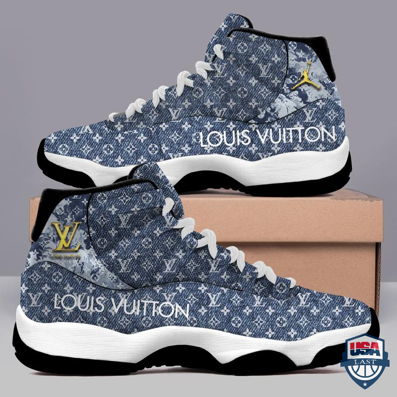 Louis Vuitton Splatter Air Jordan 11 Shoes Sneaker