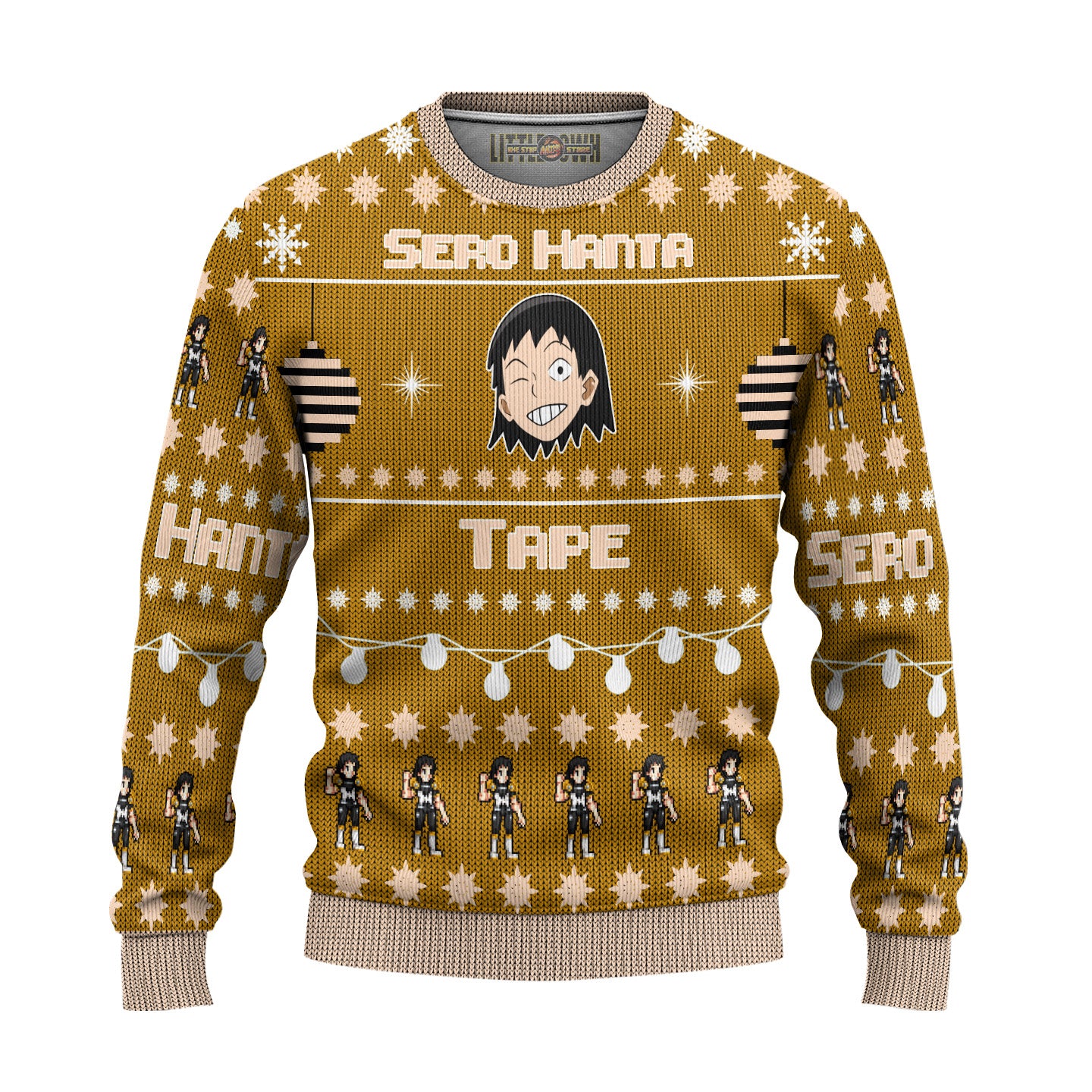 Hanta Sero Anime Ugly Christmas Sweater Custom My Hero Academia Gift For Fans