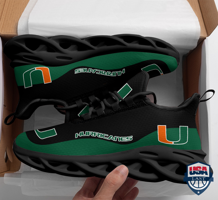 Miami Hurricanes NCAA Max Soul Shoes