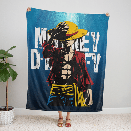 Monkey D. Luffy fleece blanket