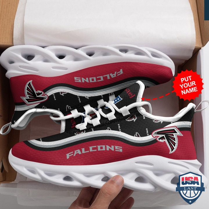 NFL Atlanta Falcons Max Soul Custom Name Sneaker