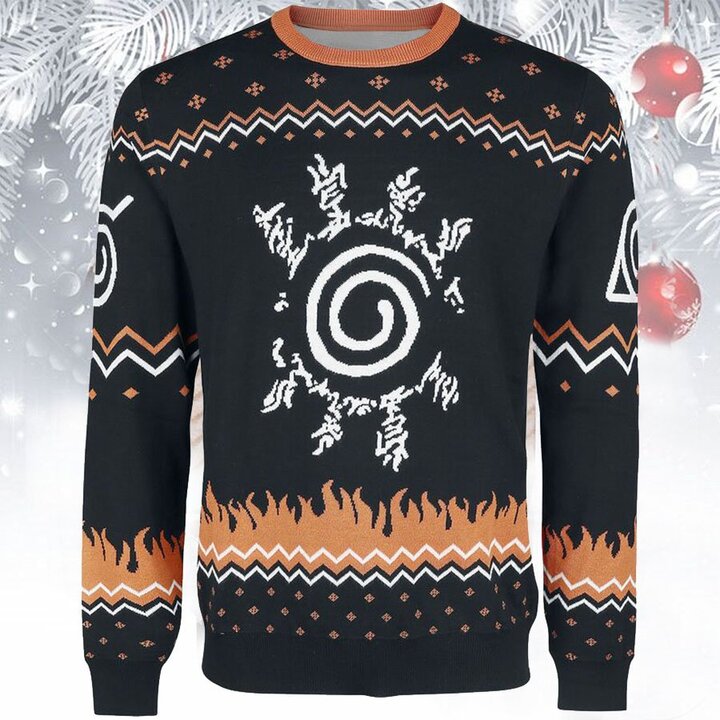 Naruto 3D Printed Christmas Ugly Sweatshirt