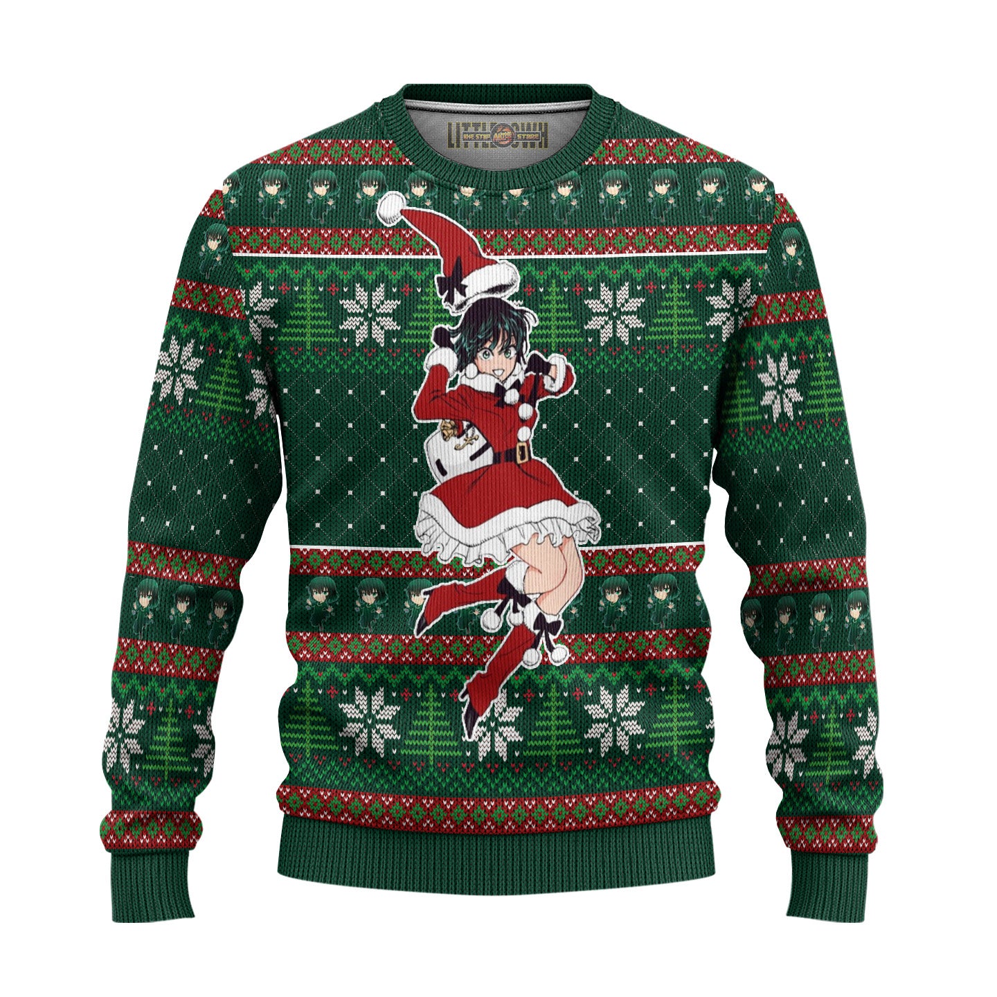 Fubuki Anime Ugly Christmas Sweater Custom One Punch Man Gift For Fans