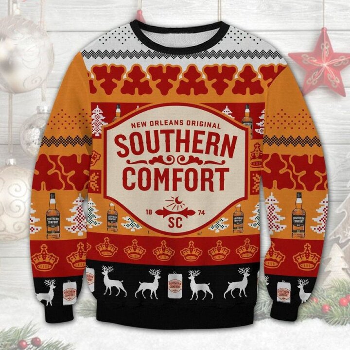 Orleans Original Southern Comfort Christmas Ugly Sweater