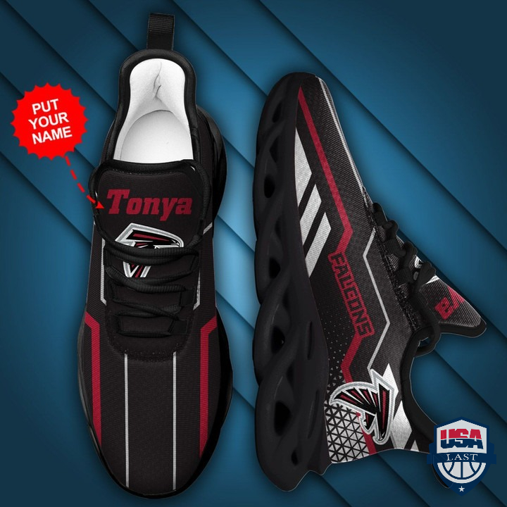 Personalized Name Atlanta Falcons Max Soul Clunky Sneaker