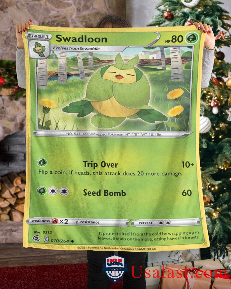 Pokemon Swadloon Fusion Strike Blanket