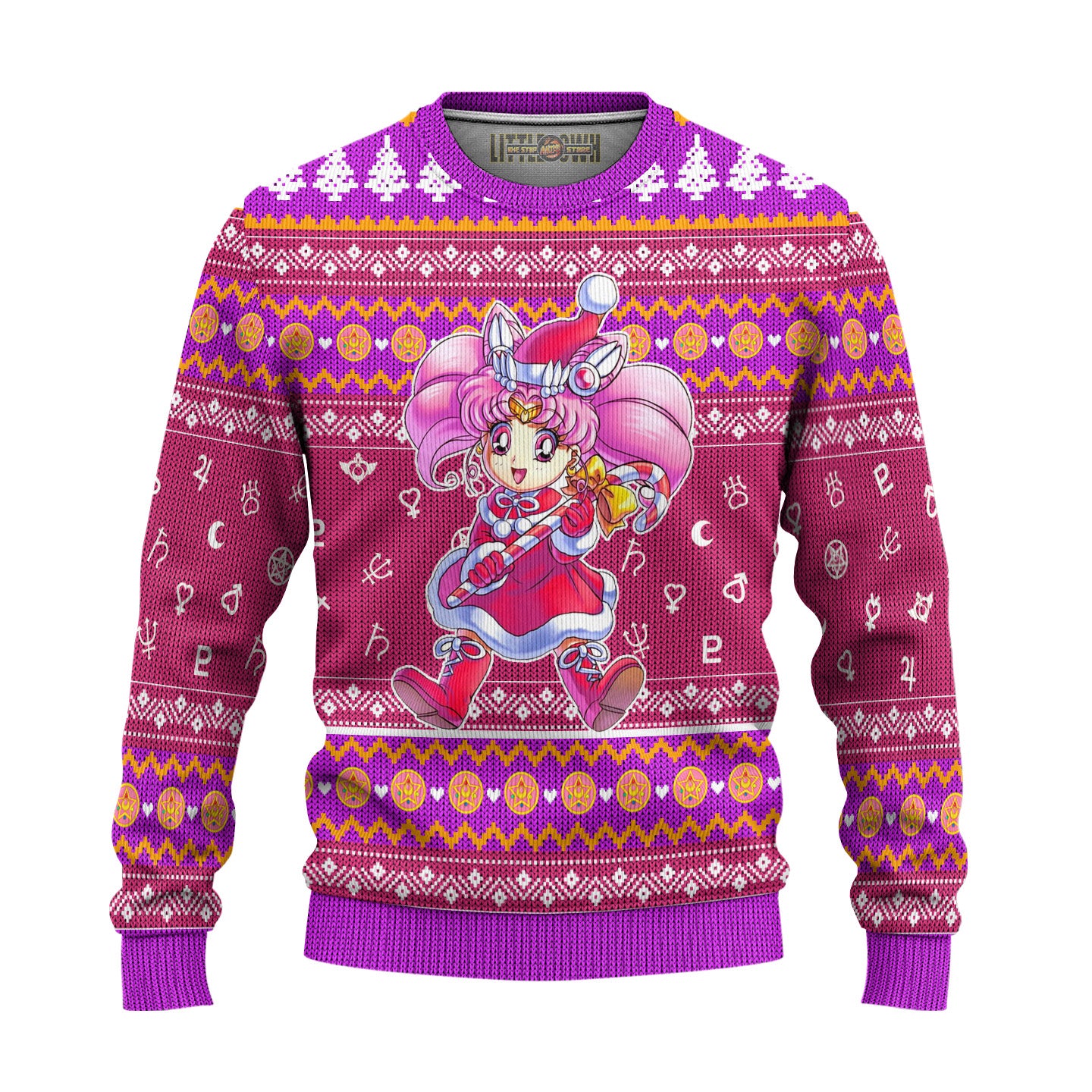 Chibiusa Tsukino Ugly Christmas Sweater Sailor Moon Anime Gift For Fans