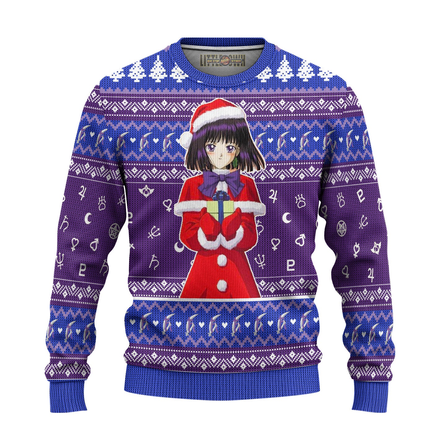 Sailor Saturn Ugly Christmas Sweater Sailor Moon Anime Gift For Fans