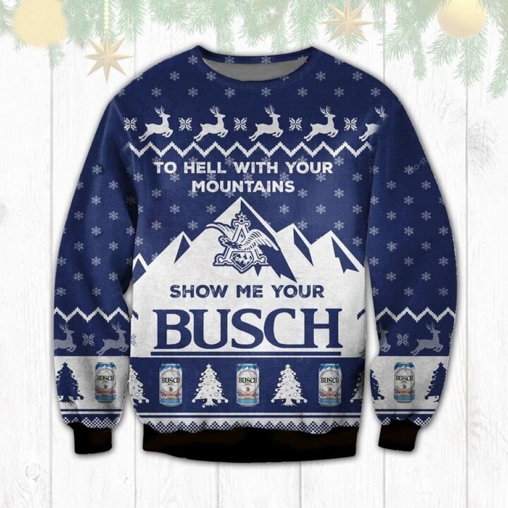 Show Me Your Busch Ugly Sweater