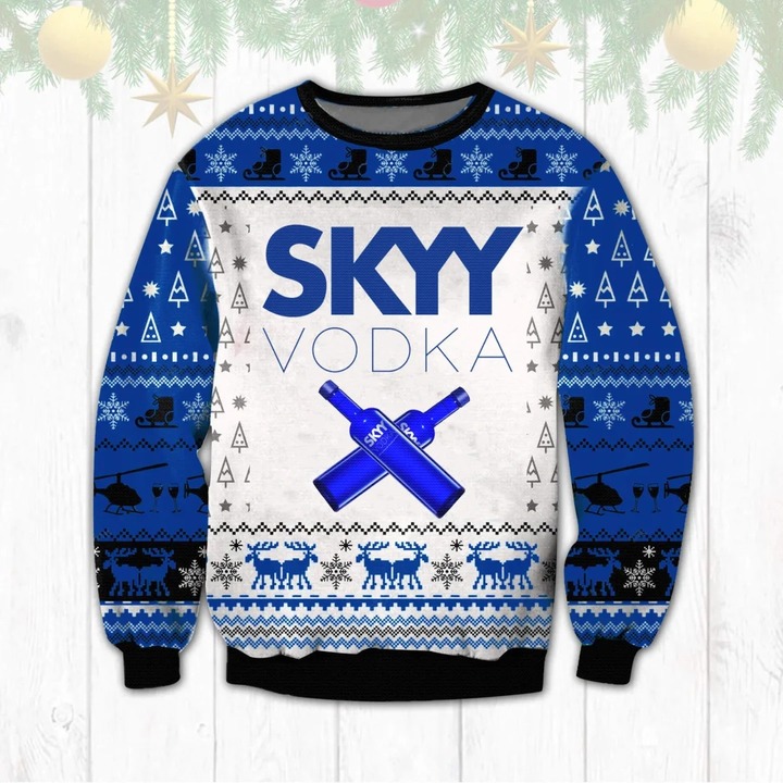 Skyy Vodka Ugly Christmas Sweater