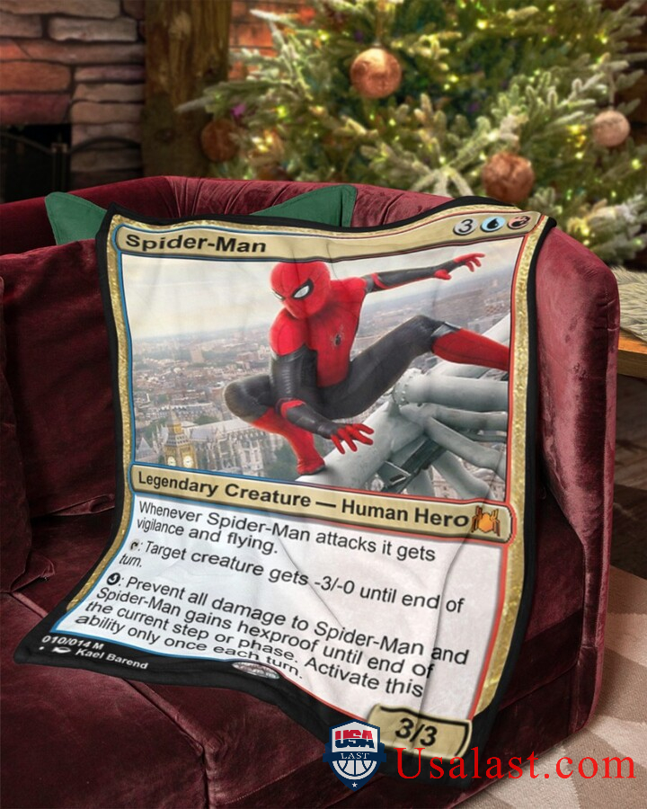 Spider Man Human Hero Fleece Blanket • Vietnamreflections shop