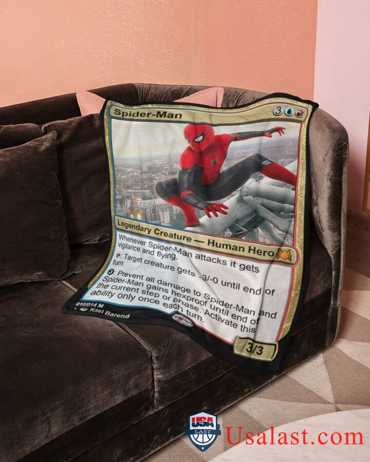 Spider Man Human Hero Fleece Blanket • Vietnamreflections shop