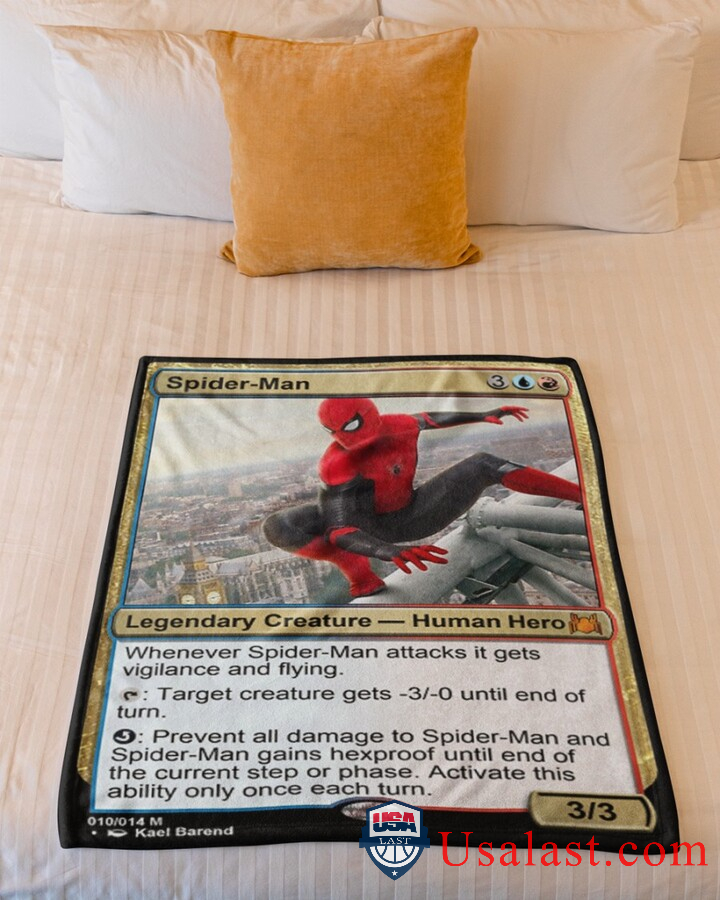 Spider Man Human Hero Fleece Blanket • Vietnamreflections shop