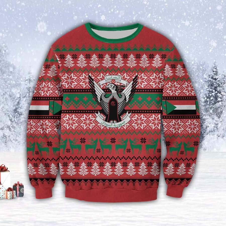 Sudan Country Christmas Sweater
