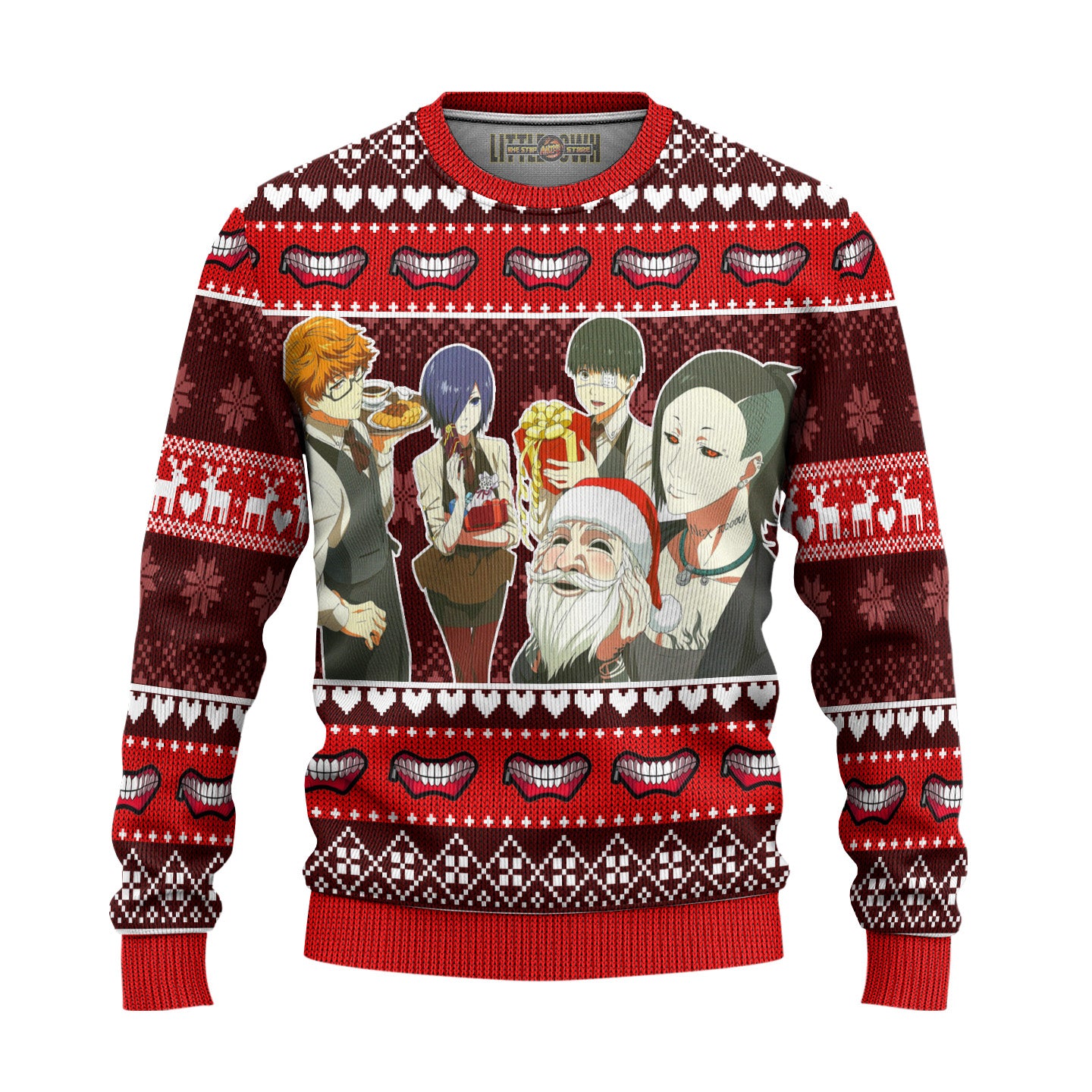 Tokyo Ghoul Anime Ugly Christmas Sweater Custom Gift For Fans