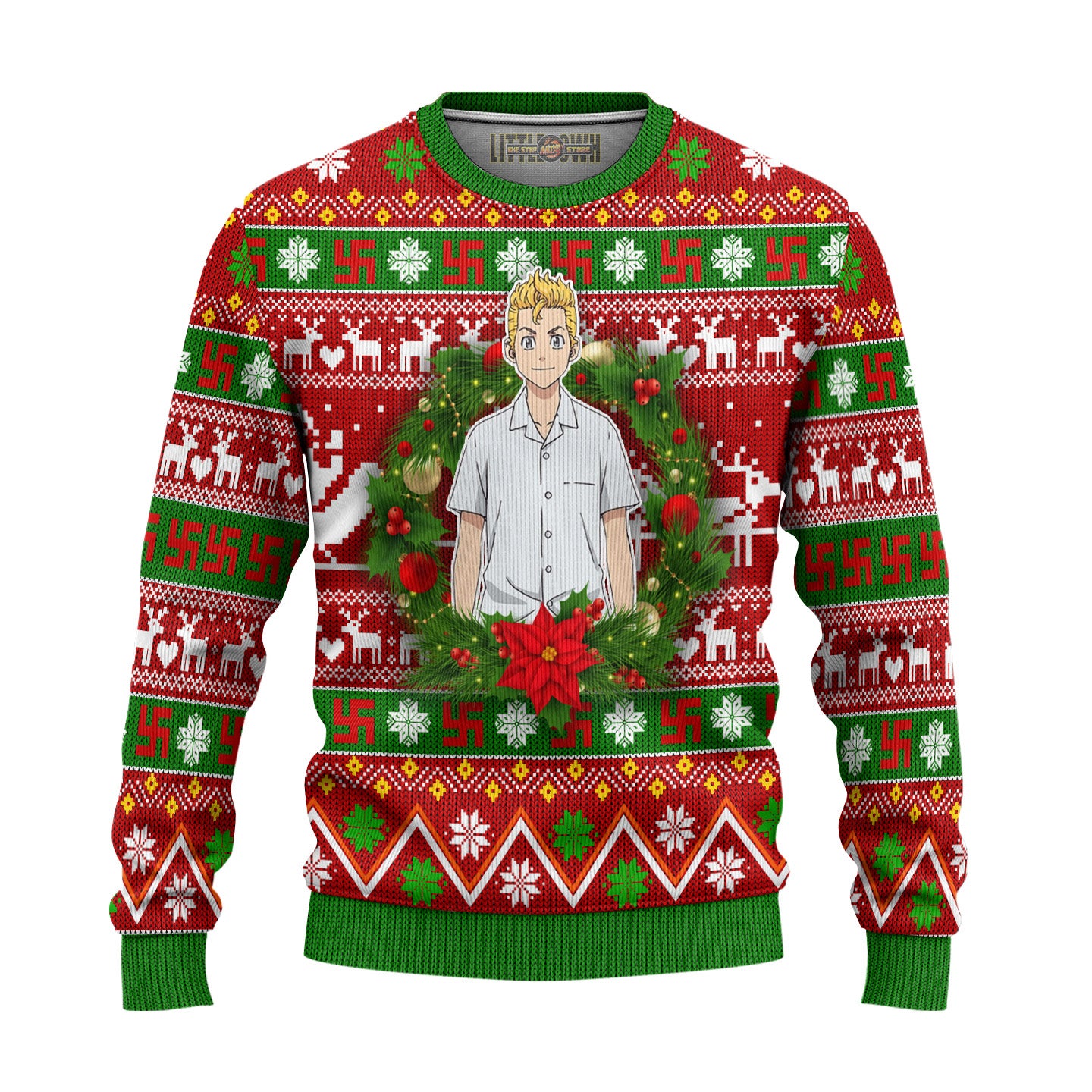 Takemichi Hanagaki Anime Ugly Christmas Sweater Custom Tokyo Revengers Gift For Fans