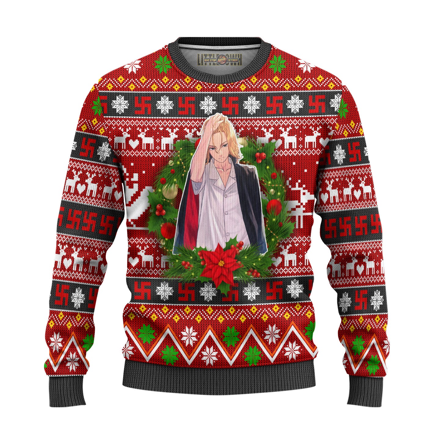 Manjiro Sano Anime Ugly Christmas Sweater Custom Tokyo Revengers Gift For Fans