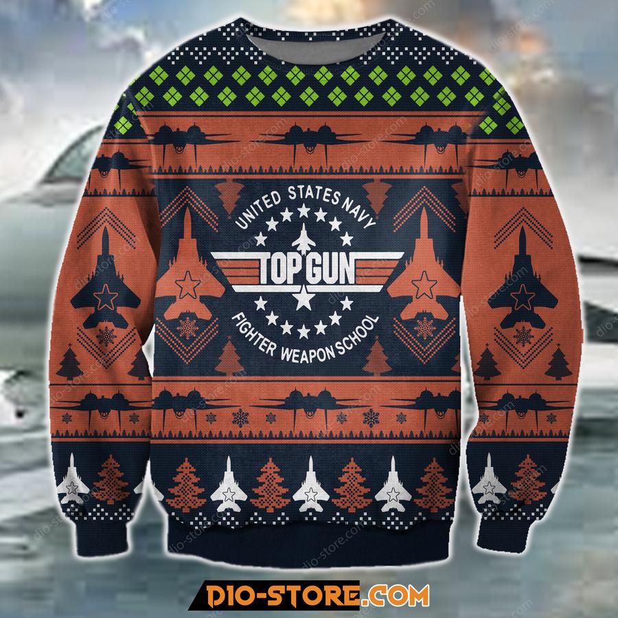 Top Gun 1986 Tom Cruiseed Christmas Sweater