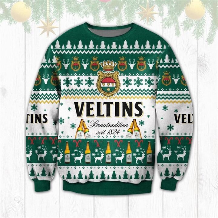 Veltins Brautradition Seit 1824 Ugly Christmas Sweater