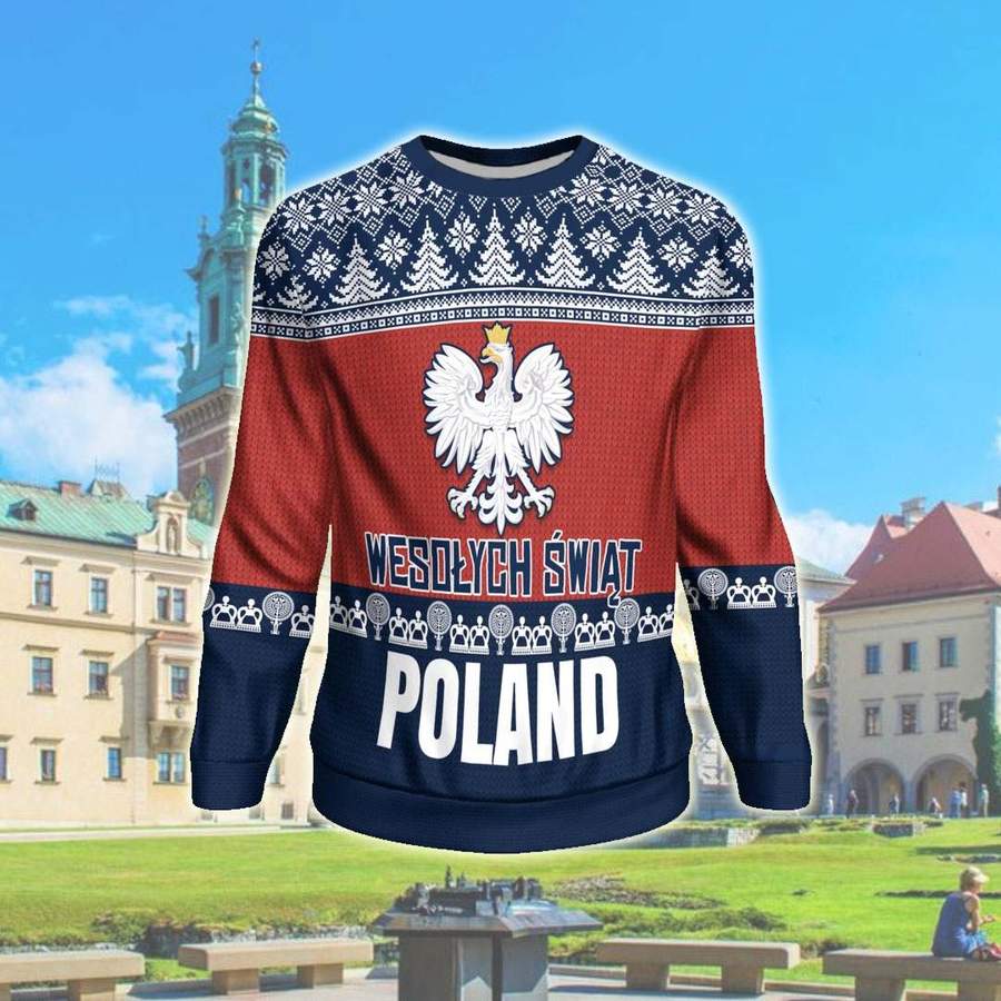 Wesolych Swiat Poland Christmas Sweater