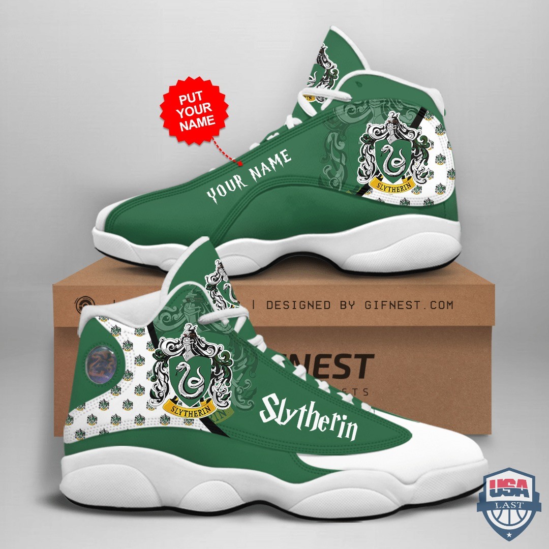 Slytherin 02 Air Jordan 13 Personalized Shoes Sneaker