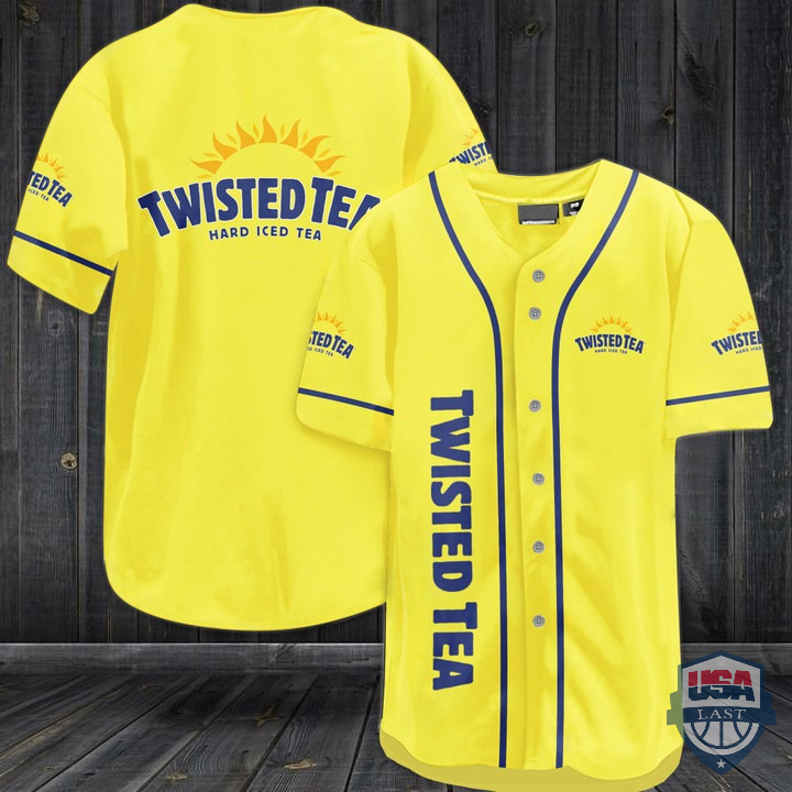 NEW Twisted Tea Baseball Jersey Shirt