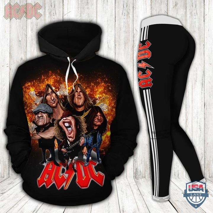 AC DC All Over Print Hoodie And Legging