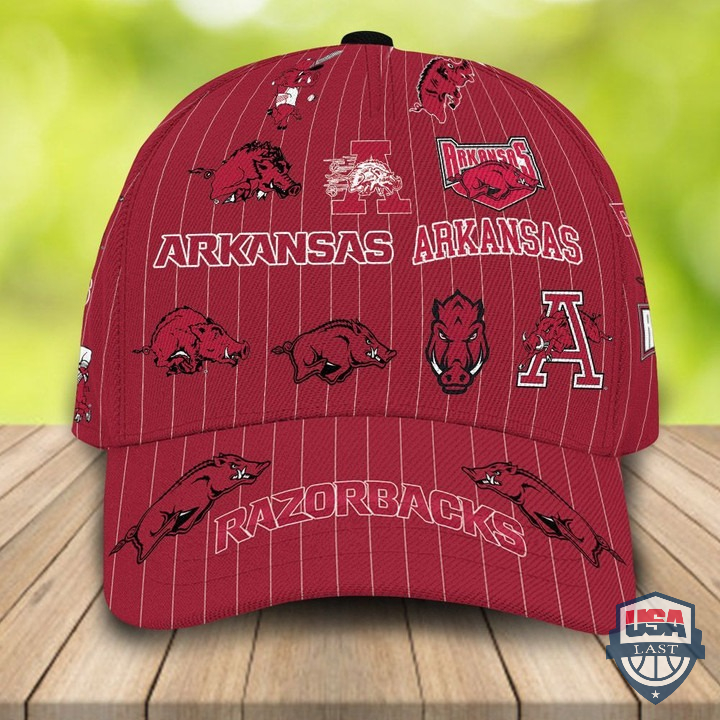 Arkansas Razorbacks Mascot Logo History Cap