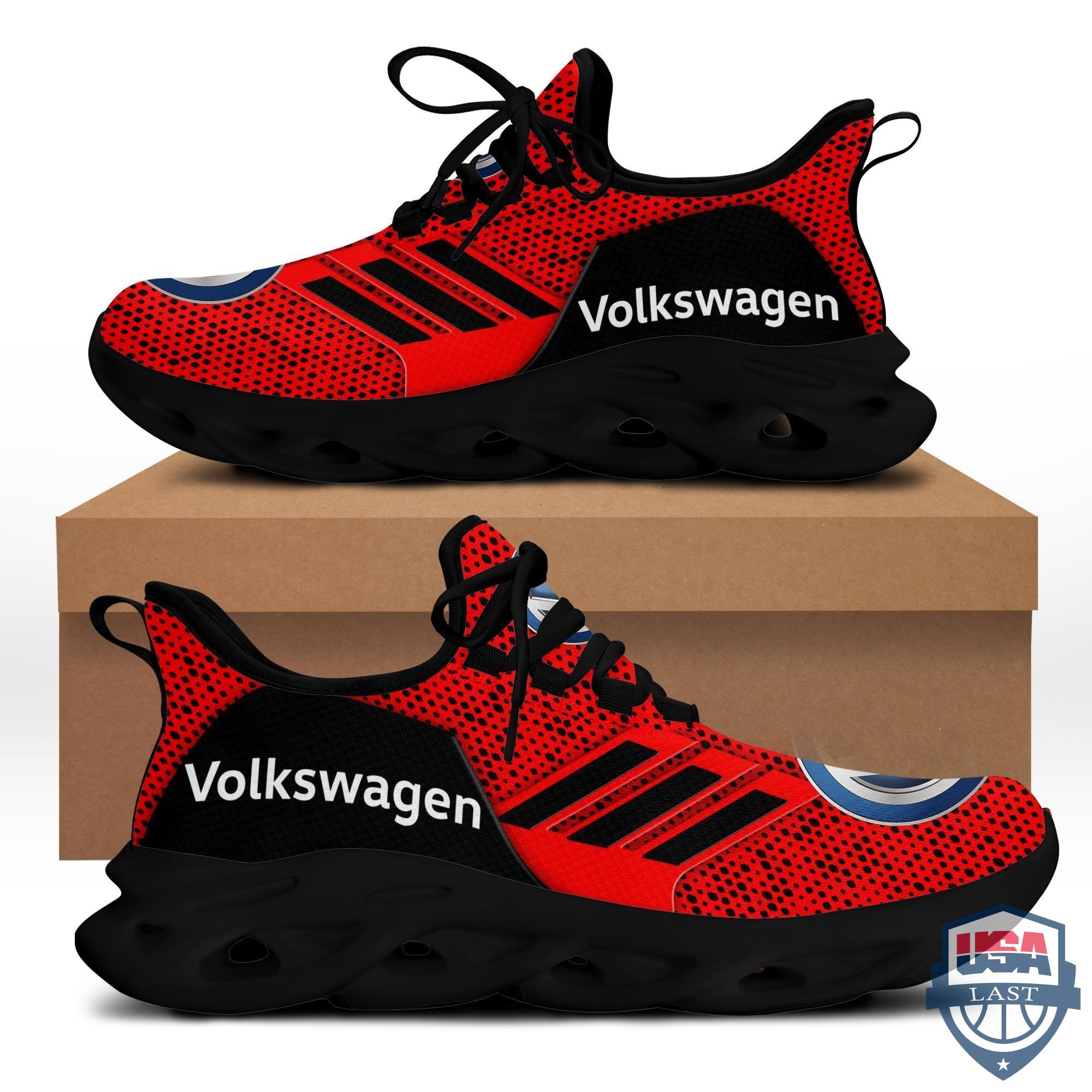 Volkswagen Sneaker Max Soul Shoes Red Version