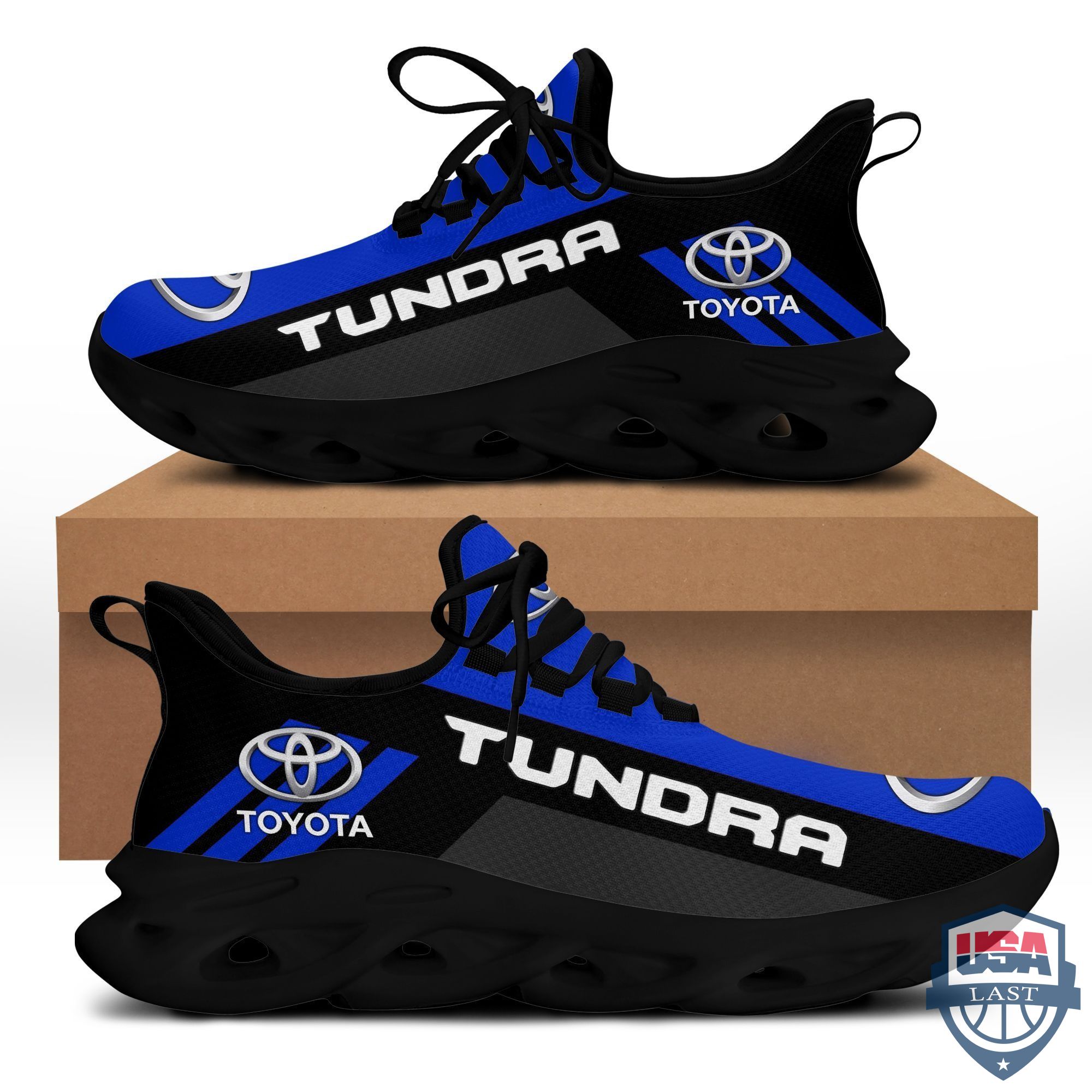 Toyota Tundra Running Shoes Blue Version For Men, Women