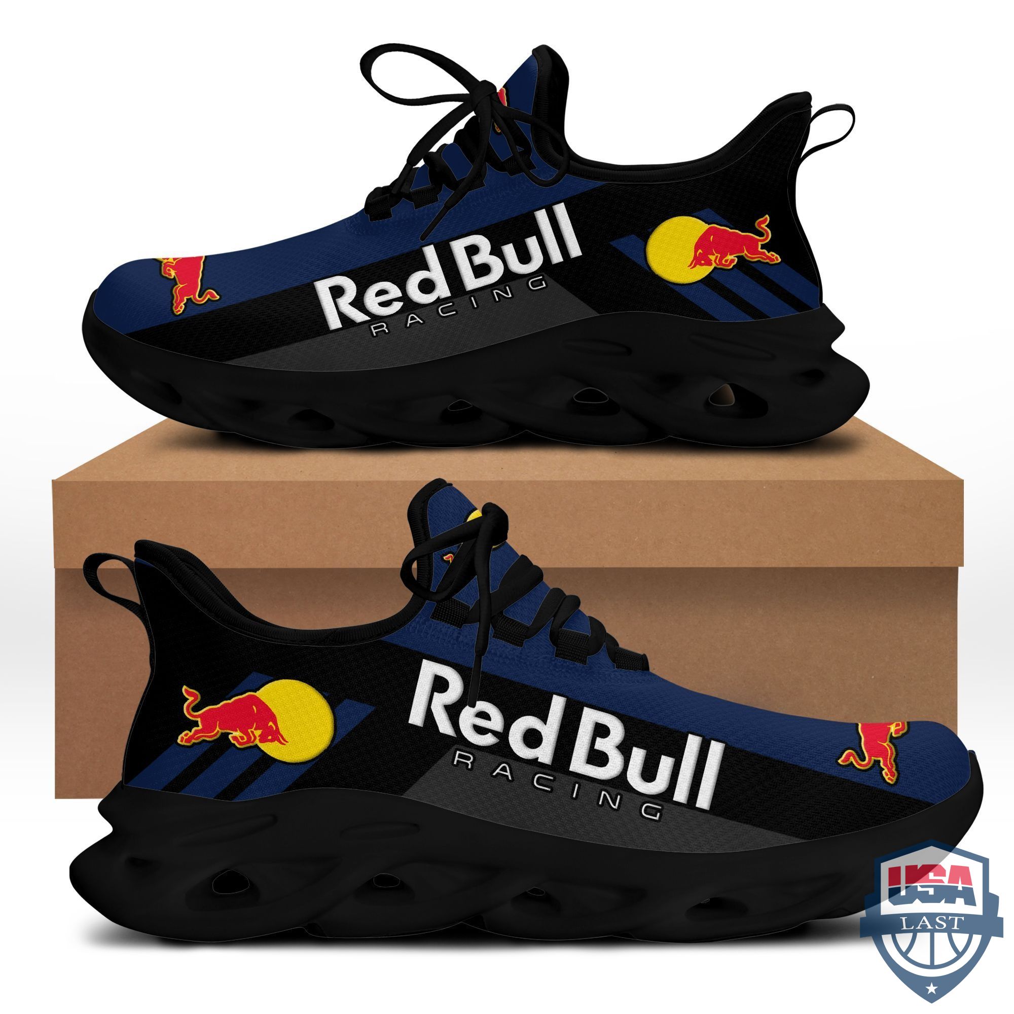 Red Bull Racing Max Soul Shoes Blue Version For Men, Women