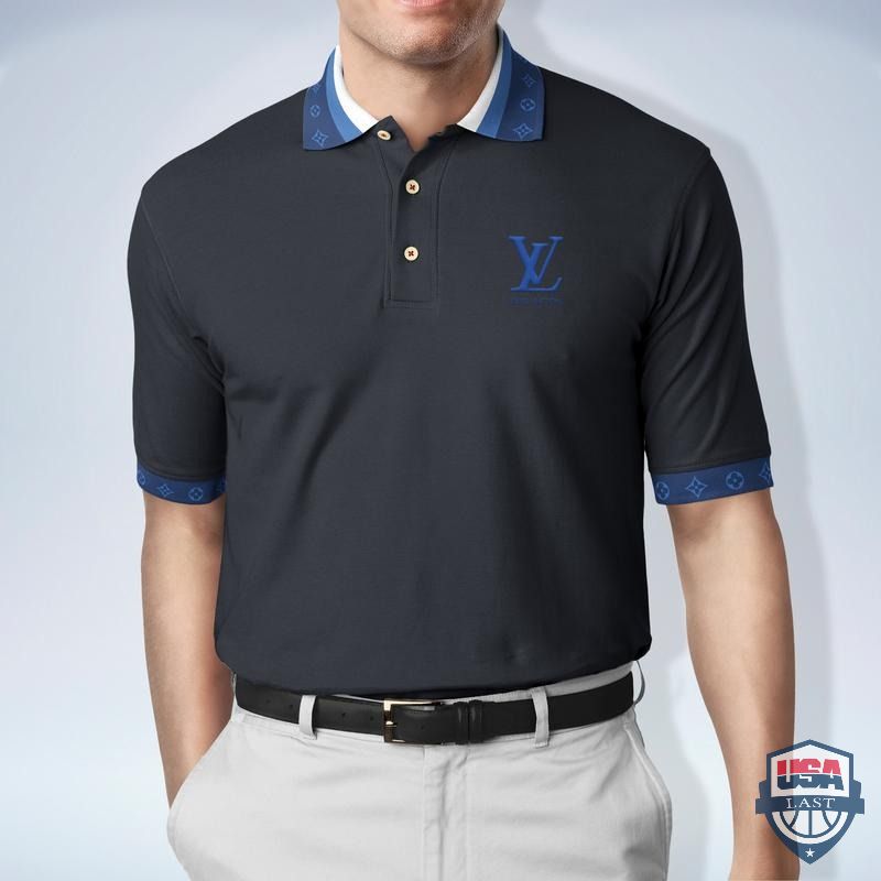 (NICE) Louis Vuitton Polo Shirt 17 Luxury Brand For Men