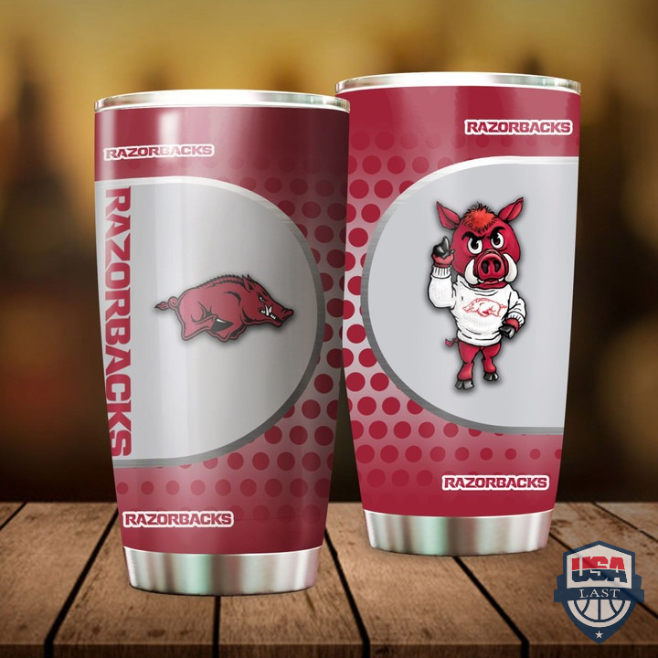 NCAA Arkansas Razorbacks Insulated Steel Tumblers