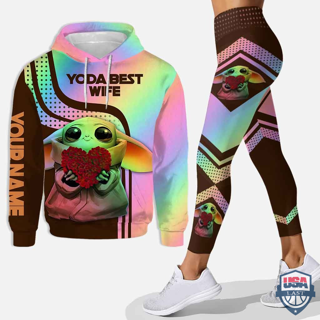 Yoda Best Wife Personalized Hoodie And Legging