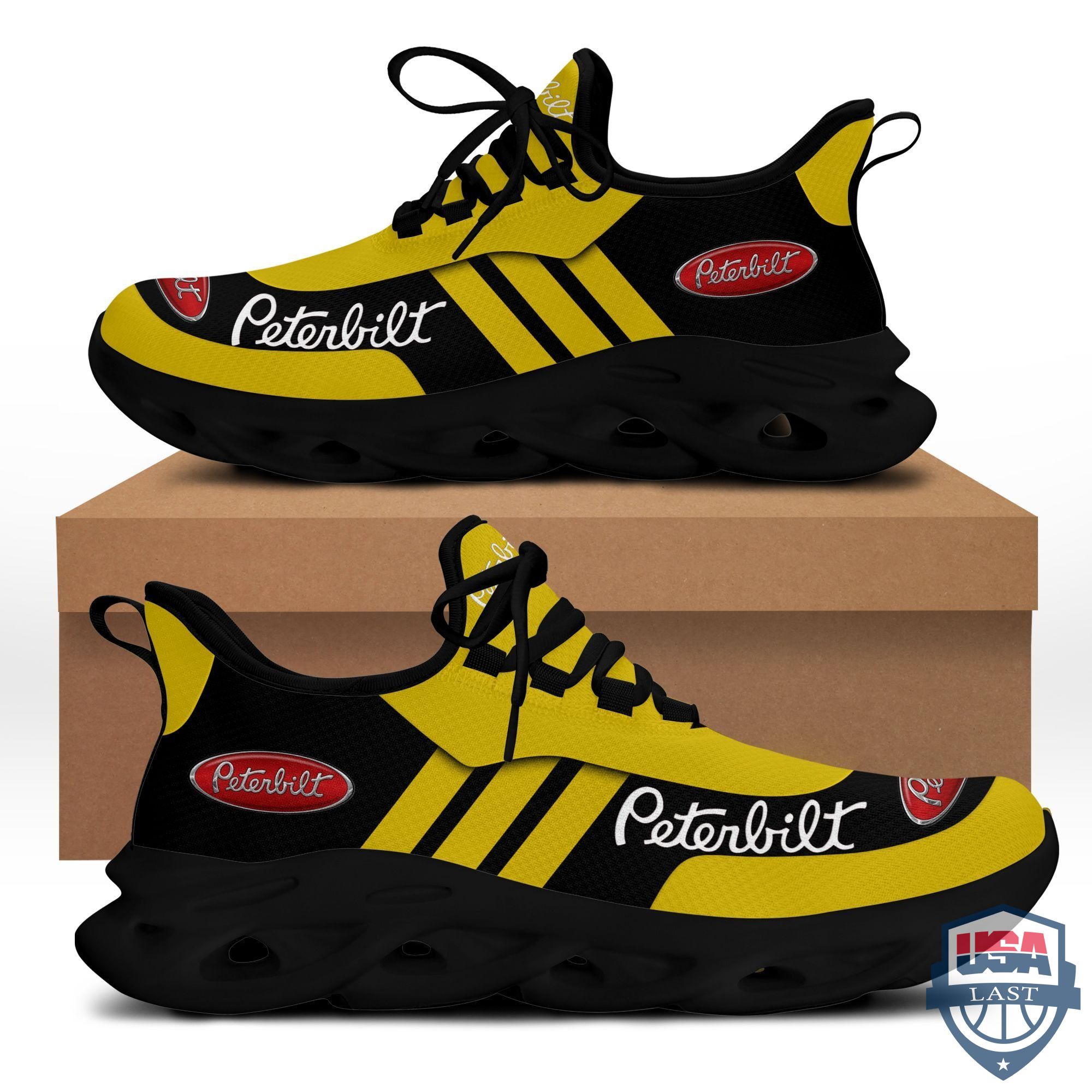 Peterbilt Motors Company Running Shoes Yellow Version