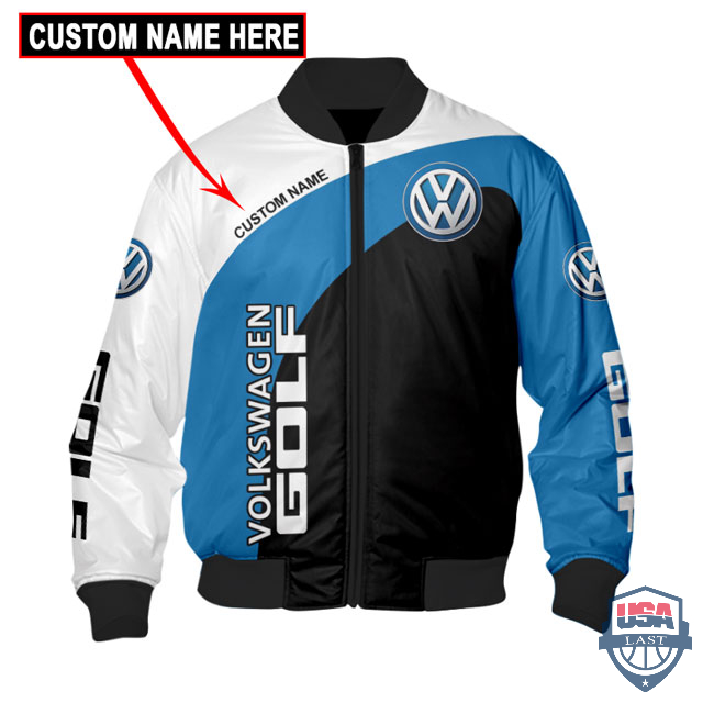 Volkswagen GOLF Custom Name Bomber Jacket