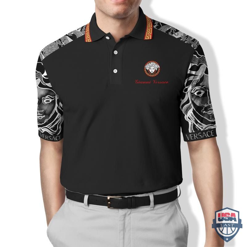 Versace Brand 3D Polo Shirt 06