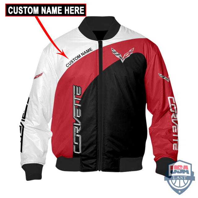 Amazing Corvette Custom Name Bomber Jacket