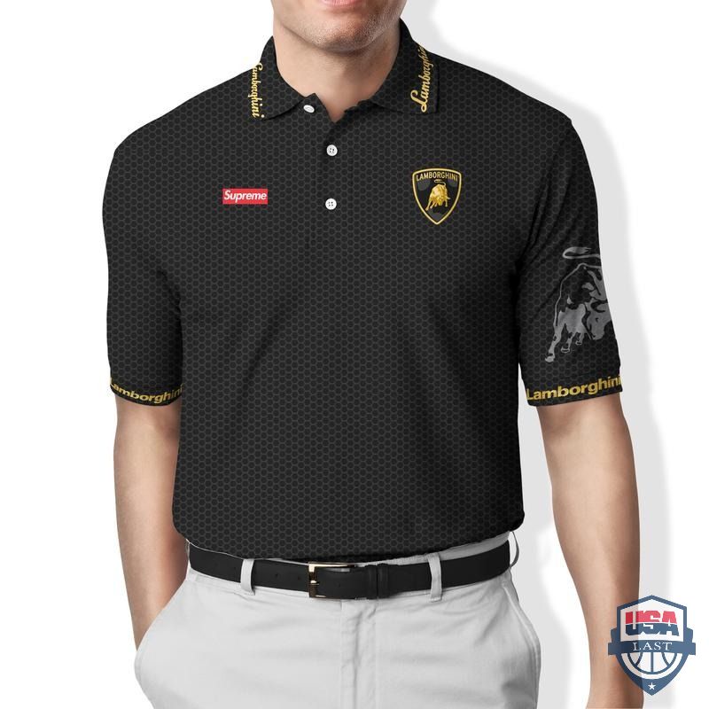 (NICE) Lamborghini Polo Shirt Luxury Brand For Men