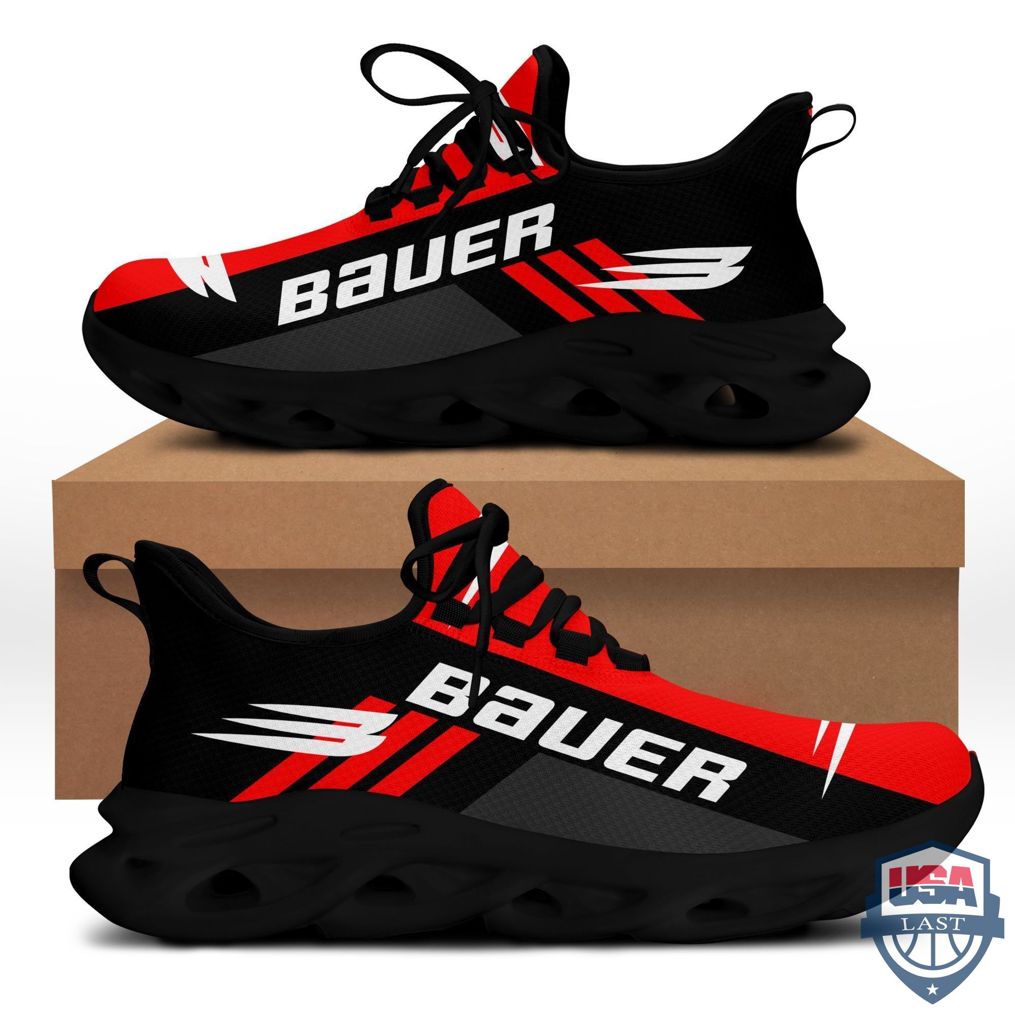 Bauer Max Soul Shoes Red Version For Men, Women