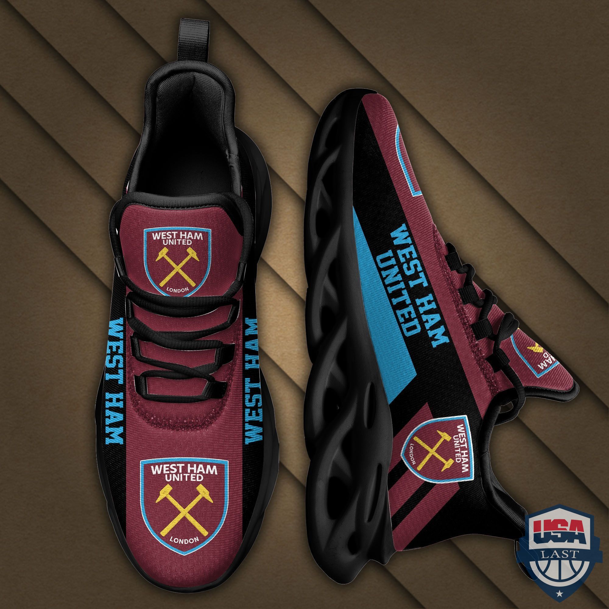West Ham United Max Soul Sneakers Running Sports Shoes