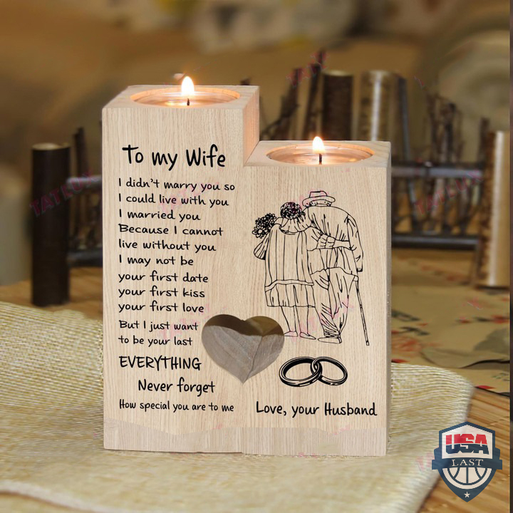 Couple Airmail Your Last Everything Candle Holder