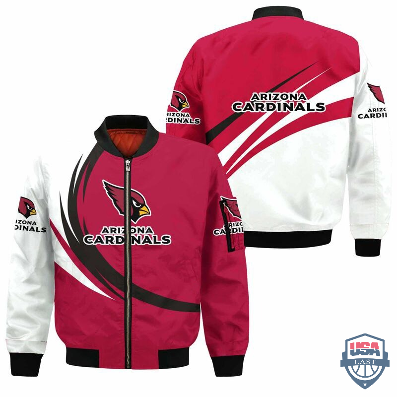 NFL Arizona Cardinals Curve Design Bomber Jacket