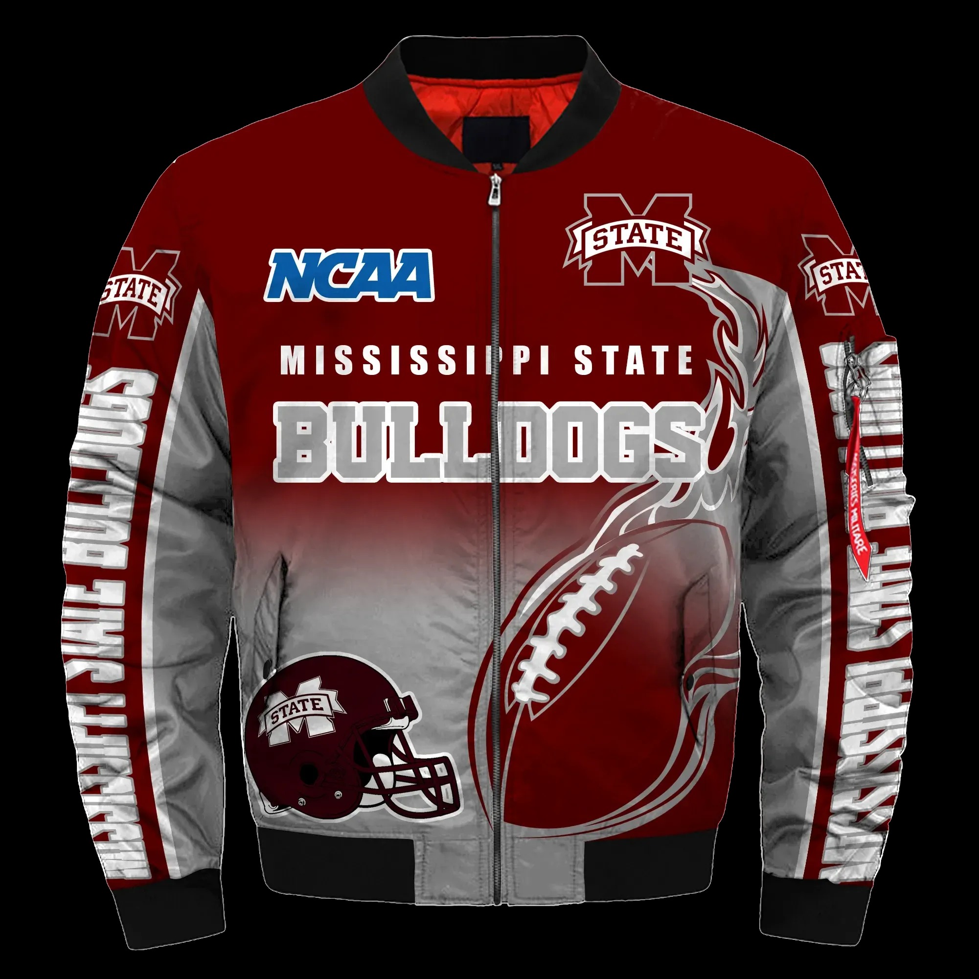 NCAA Mississippi State Bulldogs Bomber Jacket