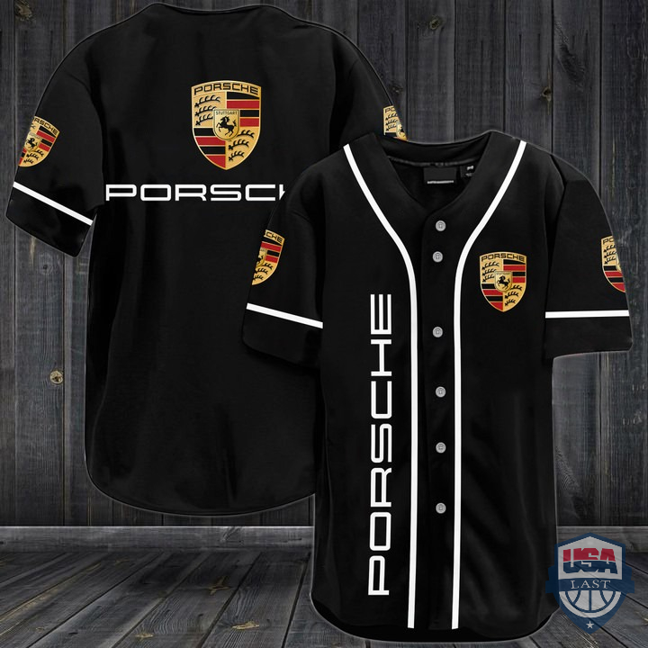 NEW Porsche Baseball Jersey Shirt