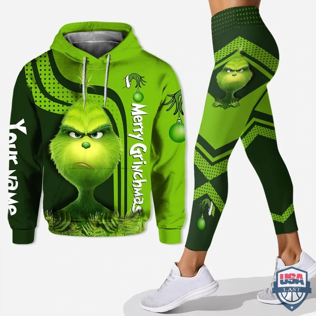 Grinch Merry Grinchmas Personalized Hoodie And Legging