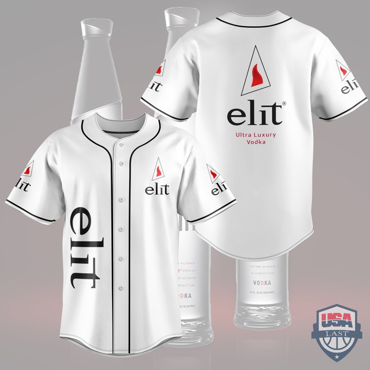 NEW Elit Ultra Luxury Vodka Baseball Jersey Shirt