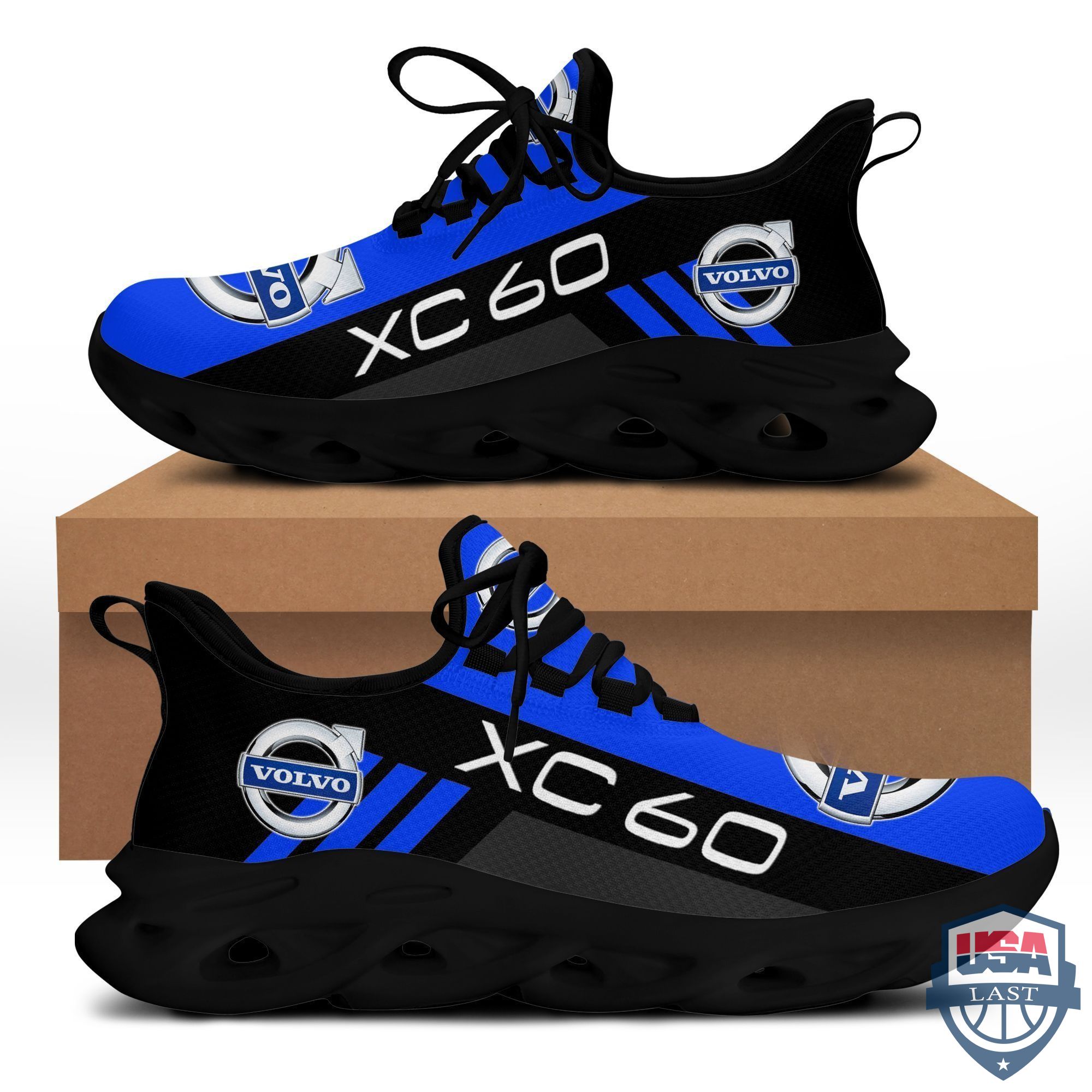 Volvo XC60 Blue Max Soul Sneaker Shoes For Men, Women