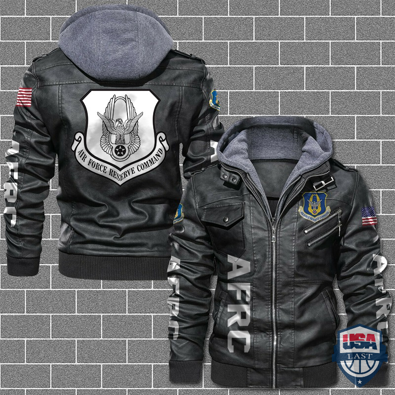 Air Force Reserve Command Leather Jacket